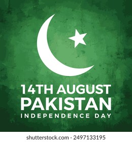 Arte del 14 de agosto, Día de la Independencia de Pakistán, 2024 Agosto