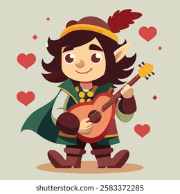 14th February Valentine Day Vector