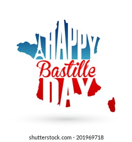 14th July Bastille Day background