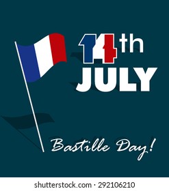 14th July Bastille Day of France