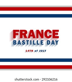 14th July Bastille Day Of France