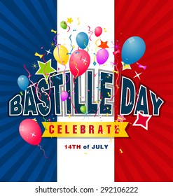 14th July Bastille Day of France