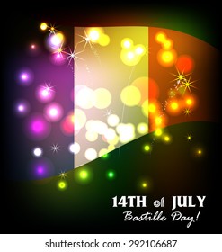 14th July Bastille Day of France