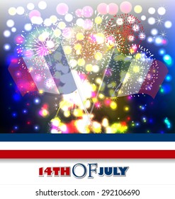 14th July Bastille Day of France