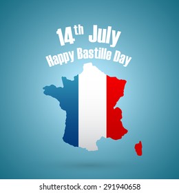 14th July,Happy Bastille Day background