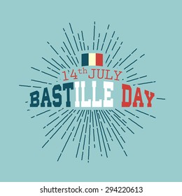 14th July,Happy Bastille Day background