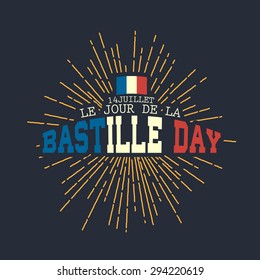 14th July,Happy Bastille Day background