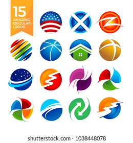 15 Amazing Circular Shape Design Logos