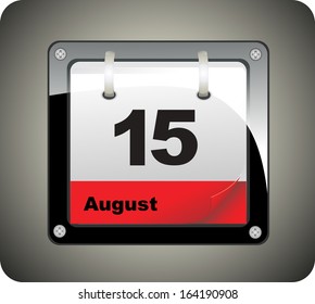 15 august calendar Indian Independence Day