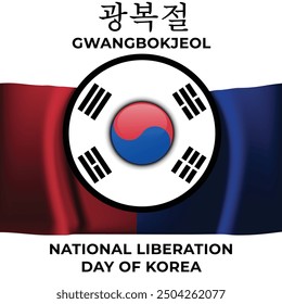 15 agosto Gwangbokjeol Día de Liberación Nacional de COREA 광복절