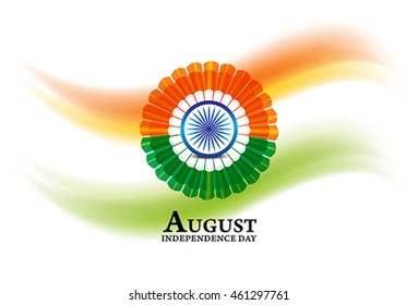 15 august independence day background vector illustration 