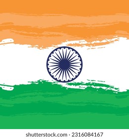 15 august independence day India vector 