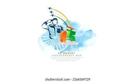 15 AUGUST- vector illustration of 15 august. Independence Day