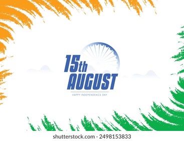 15 AUGUST- vector illustration of 15 august. Independence Day