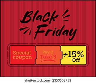 15% Black fiday special coupon