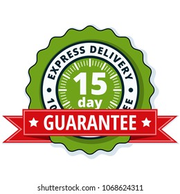 15 Day Express Delivery illustration
