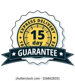 15 Day Express Delivery illustration