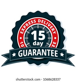 15 Day Express Delivery illustration