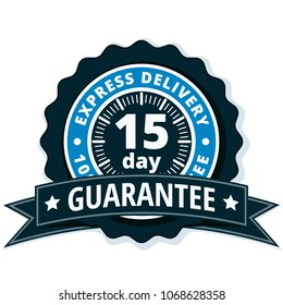 15 Day Express Delivery illustration