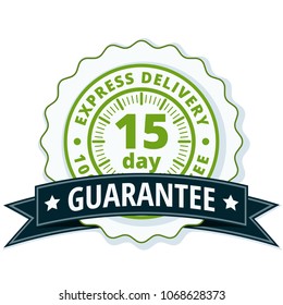 15 Day Express Delivery illustration