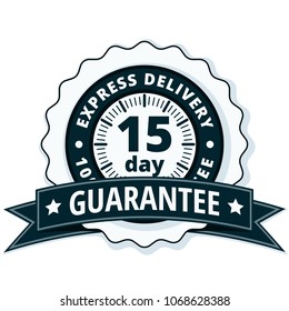 15 Day Express Delivery illustration