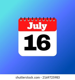 15 Day of month january february march april may june july august september october november dark blue calendar with blue background with 3d shadow, date, Important