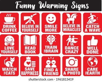 15 Different Funny Warning Signs