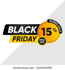 15% Discount Offer Banner - Limited Time Sale