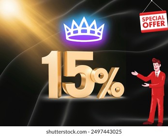 15 % discount special offer