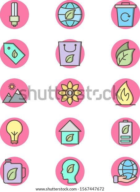 15 Eco\
Icons For Personal And Commercial\
Use...\
