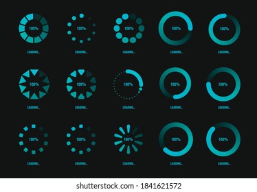 15 High Technology Modern Loading Bar Collection