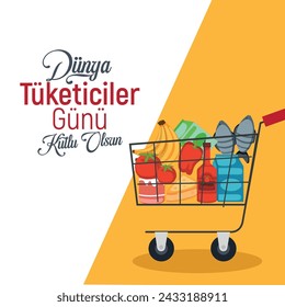 15 mart Dünya Tüketiciler Günü kutlu olsun.
Translation: happy world consumers day