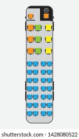 15 Meter Bus Seat Map