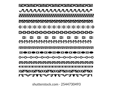 15 new style frame border design clipart