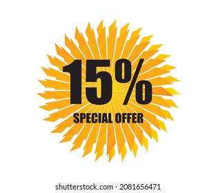 15% oferta especial para lojas, mercado, compras, bares e restaurantes