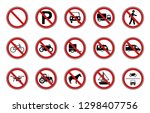 15 Prohibition & Warning Signs - Iconset (Traffic)