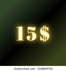 15$ promotion sale for website, internet ads, social media.Big sale and super sale coupon code dollar 50$ discount gift voucher coupon summer offer ends weekend