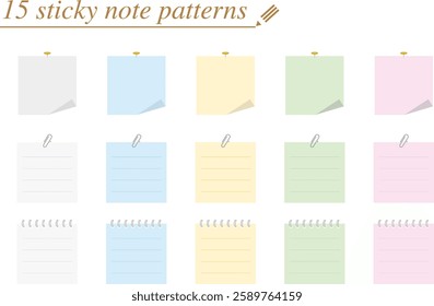 15 sticky note designs and illustrations