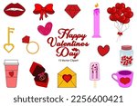 15 vector valentines day clipart