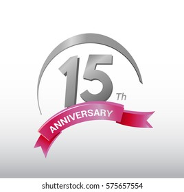 15 years Anniversary Celebration Design.