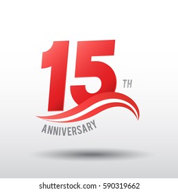 15 Years Anniversary Celebration Design