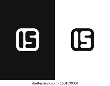 15 years anniversary pictogram icon, simple years birthday logo label. Number bullet point in square vector frame. Happy greeting card for the 15th birthday. Black white version in rounded shape.