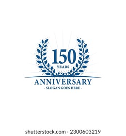 150 years anniversary logo. Vector and illustration.