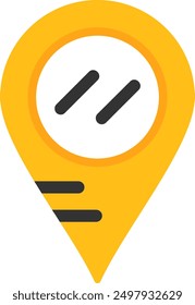 151 - Location Flat Vector Icon Design