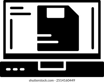 1535 - Save Vector Icon Design