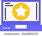 1541 - Star Vector Icon Design