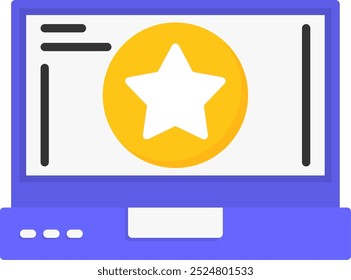 1541 - Star Vector Icon Design