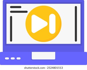 1553 - Skip forward Vector Icon Design