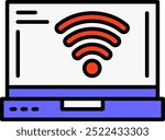 1572 - Wi Fi Vector Icon Design