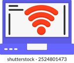 1572 - Wi Fi Vector Icon Design